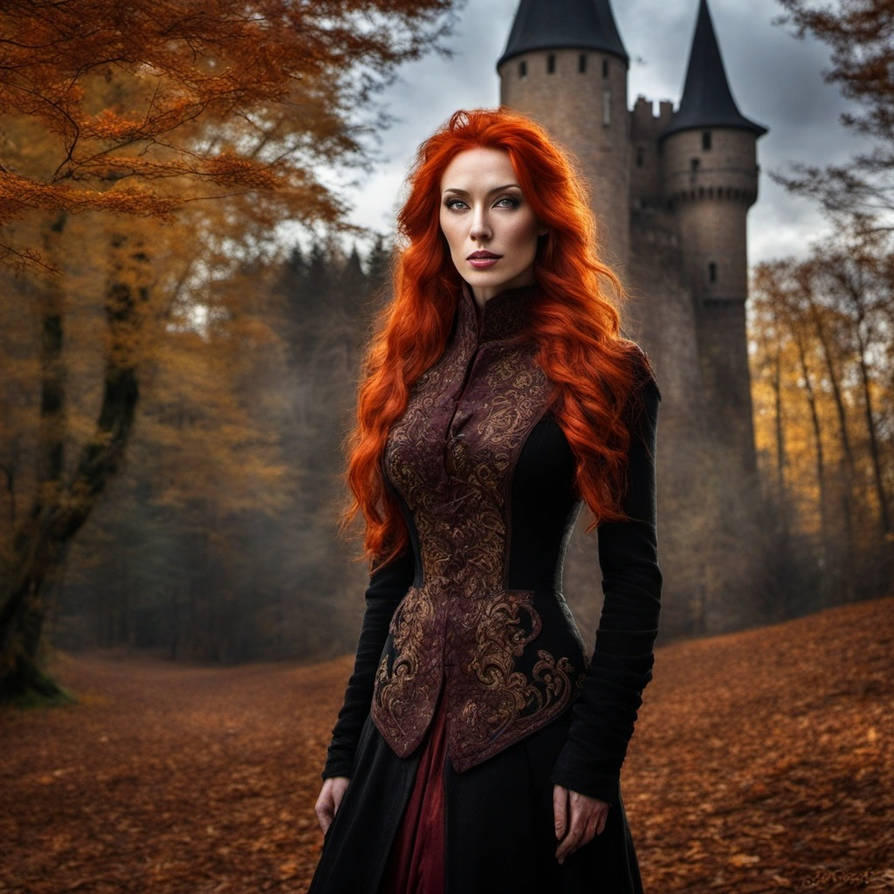 Verpine Character The lady of the castle 06 by verpine on DeviantArt