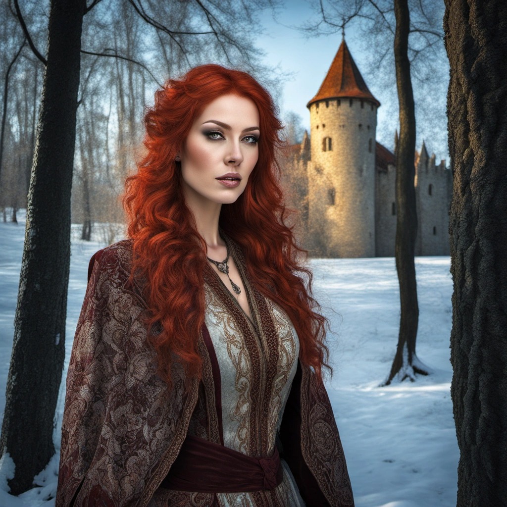 Verpine Character The lady of the castle 01 by verpine on DeviantArt