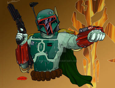 Boba Fett Colored