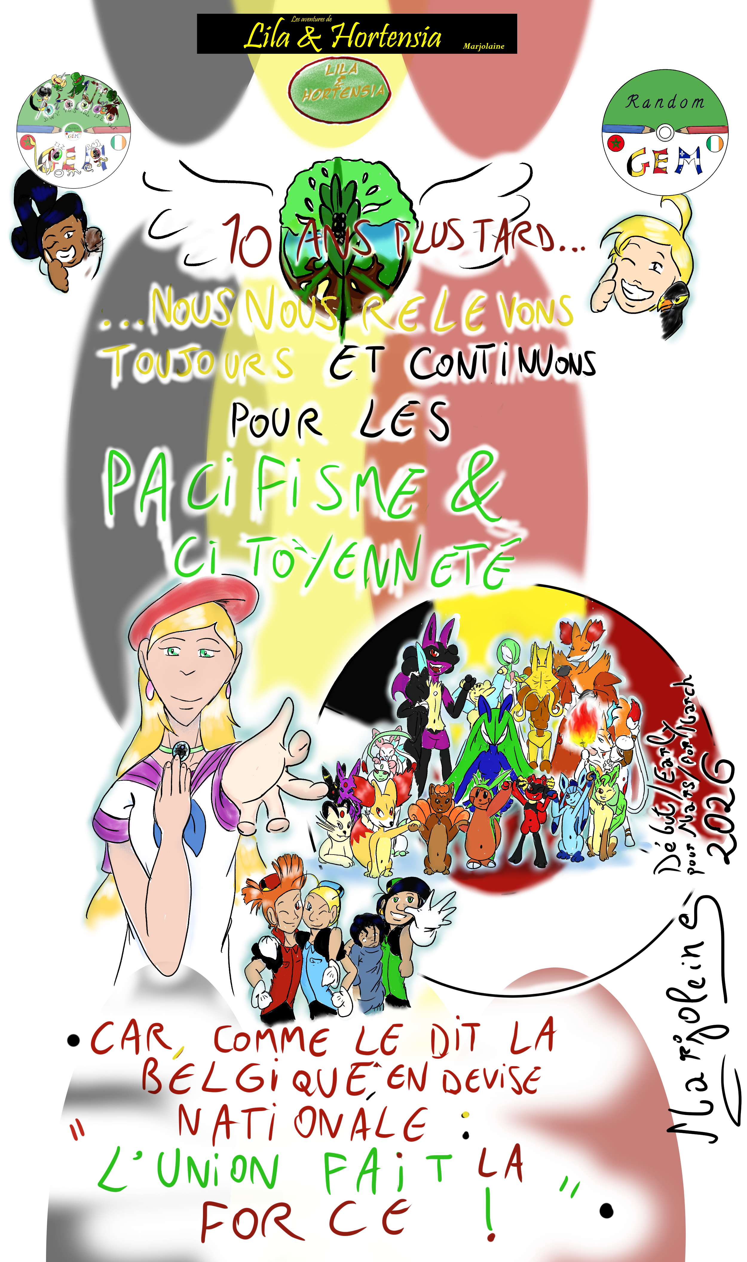 RGEM - Gwen et PokeGwen pour Hommage Belgique 2026