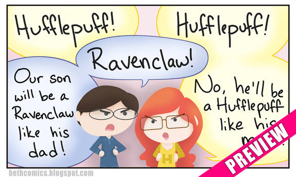 [Web Comic] Baby's Hogwarts House