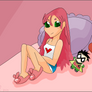Teen Titans: Starfire in Bed