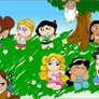 Disney Princesses - Park Scene