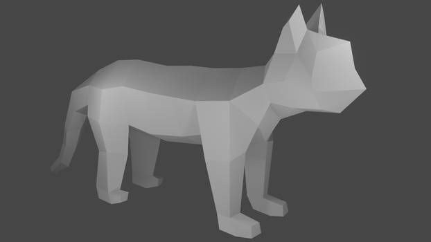 Low Poly Cat