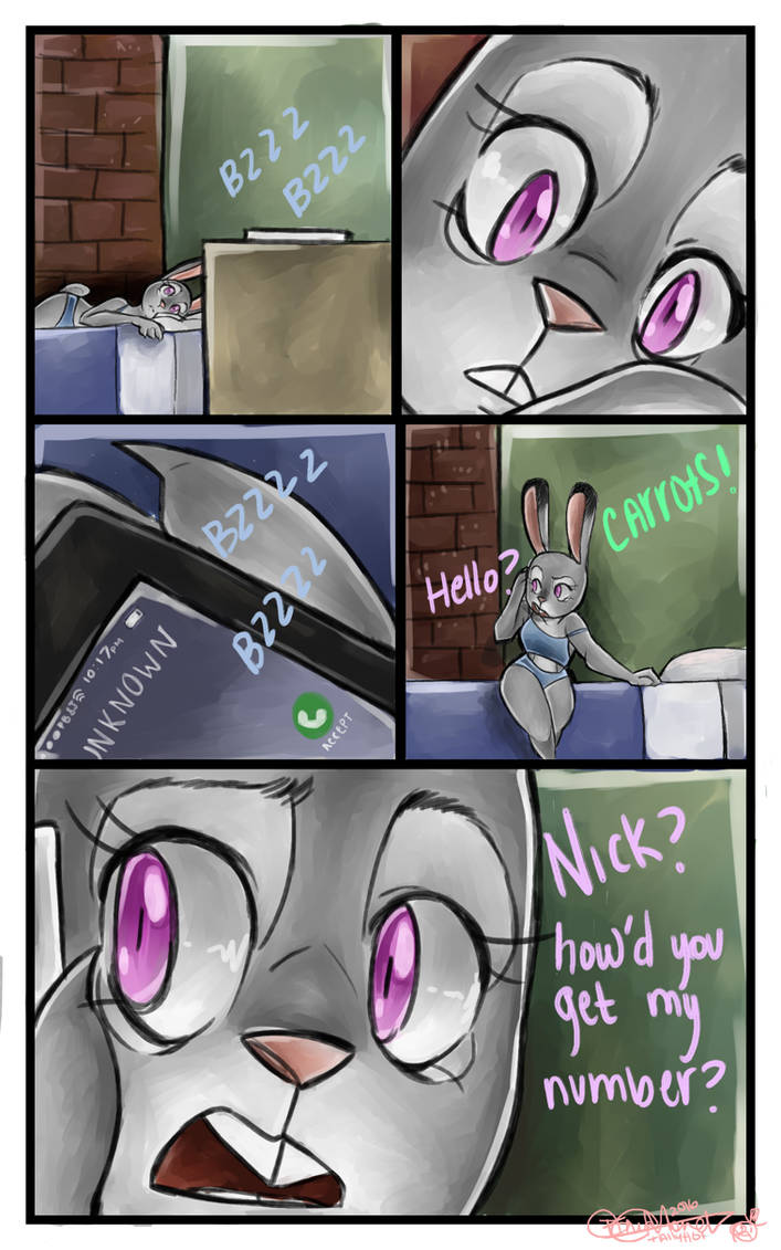 Tired Page Five Nick and Judy Comic by CharlotteRay on DeviantArt