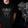 Lion Heart T Shirt design