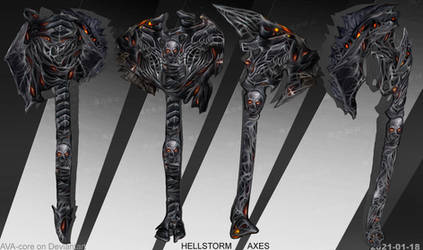 HellStorm axes - Adoptables open