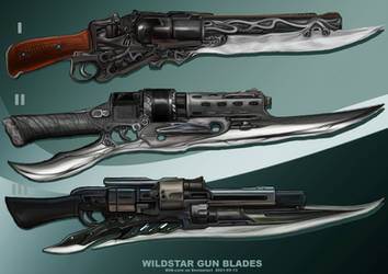 3- Wildstar Gun blades  - Adoptables closed