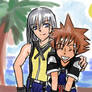 Sora and Riku