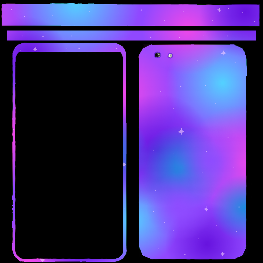 Phone Texture Unity aurora phone texture by CANDIIAPPL on DeviantArt