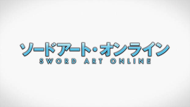 Sword Art Online Logo (White)