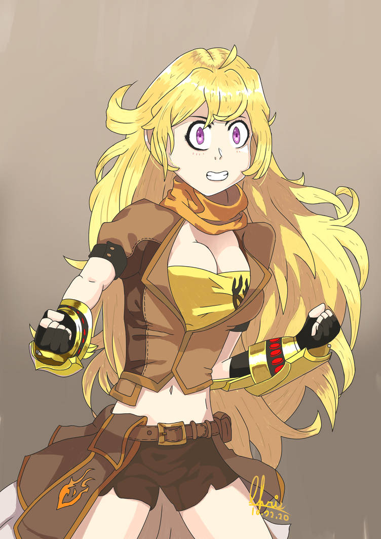 Yang Rwby Custom Rwby Yang by xXR3DXx1 on DeviantArt