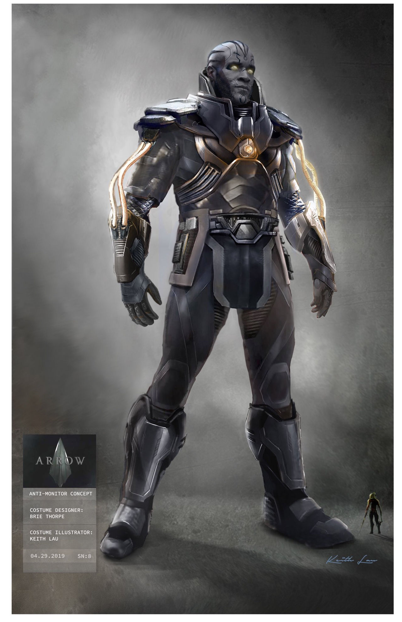 Monitor Dc DC Comics Anti-Monitor concept art by Kamikage86 on DeviantArt