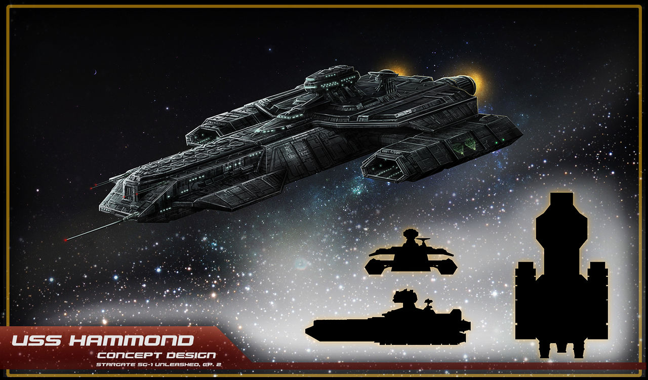 Stargate Unleashed USS Hammond by Kamikage86 on DeviantArt
