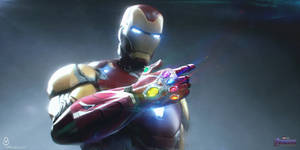 Marvel Pablo Dominguez Iron Infinity Gaunlet