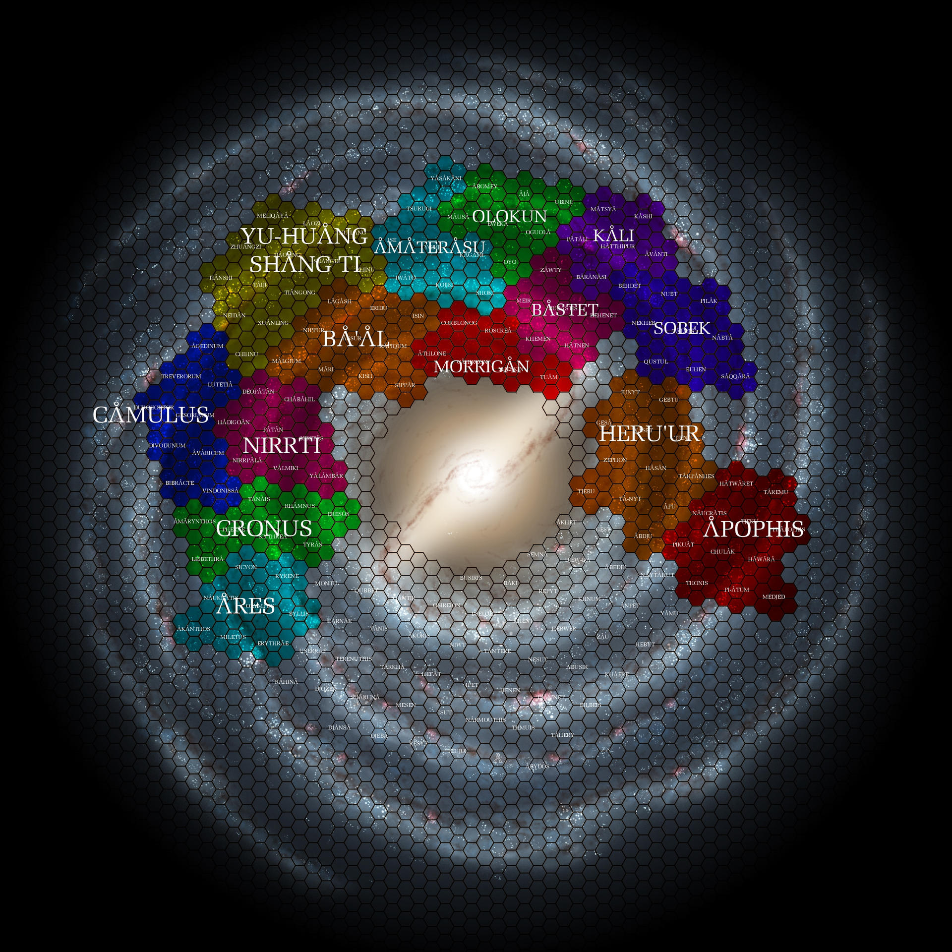 Stargate Goa Uld Galaxy Map by Kamikage86 on DeviantArt