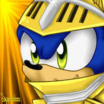 Mini Speedpaint: Excalibur Sonic by YisselM22