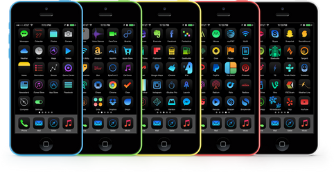 Obscuro and iOS 7 Theme