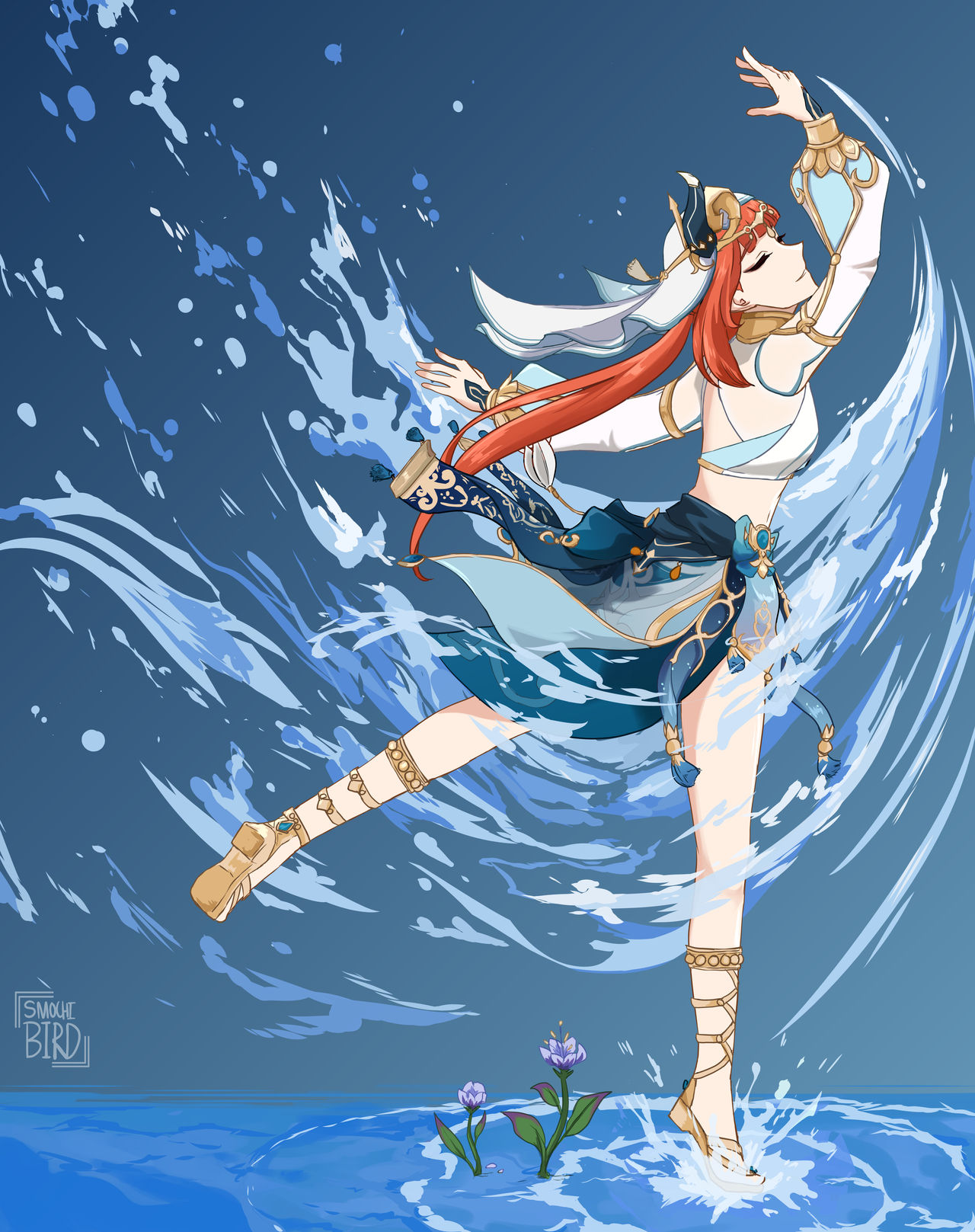 Nilou by SmochiBird on DeviantArt