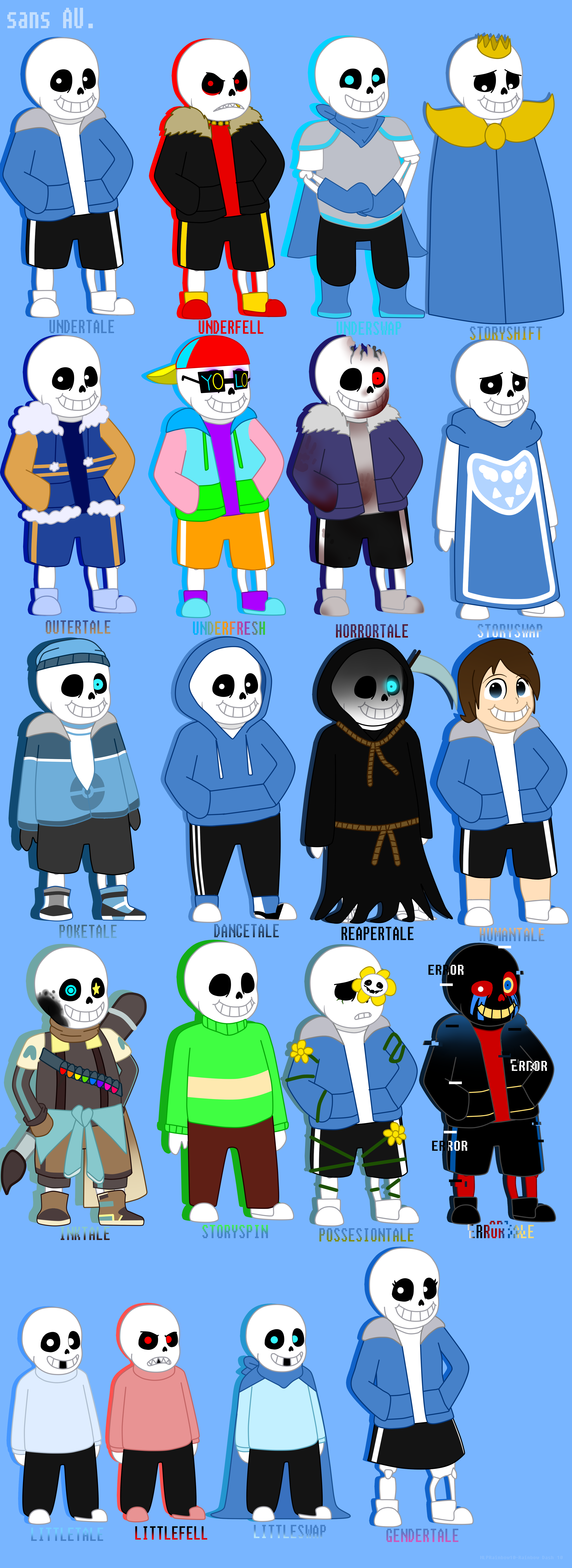 sans. AU by Palomiuxez on DeviantArt