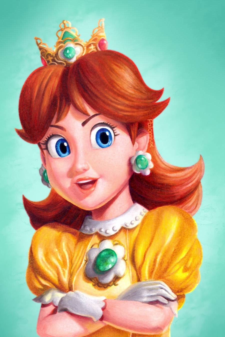 Princess Daisy (Mario Movie Style) by Palomiuxez on DeviantArt