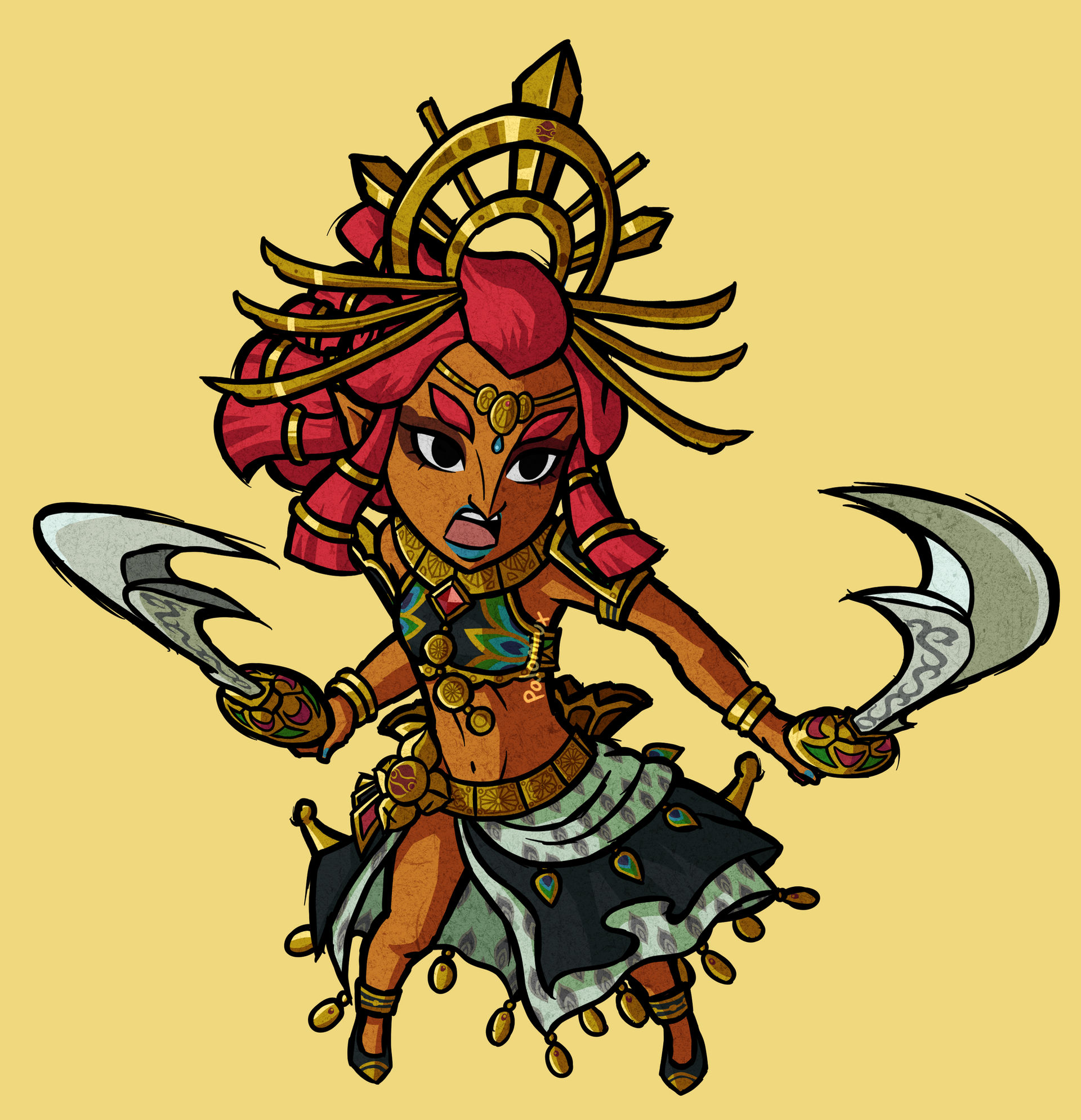 Toon Riju - Tears of the Kingdom by Palomiuxez on DeviantArt