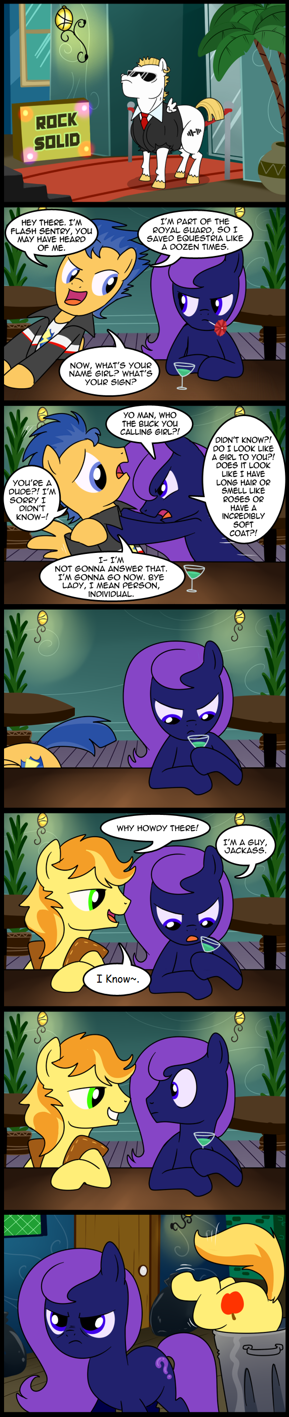 Comic - Everypony Hates Flash 4 (Commission)