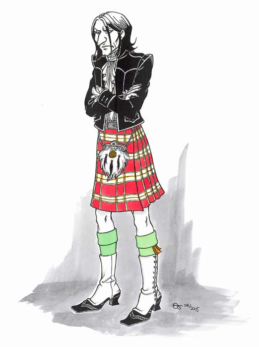 Snape in a Kilt