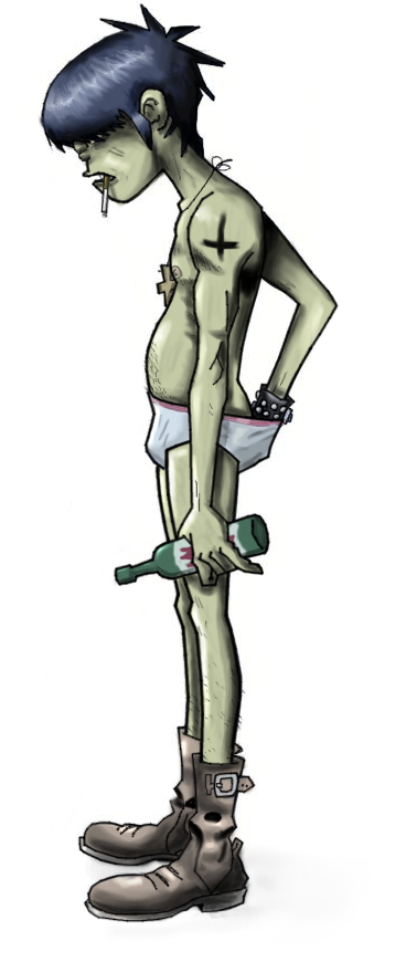 photo Murdoc Gorillaz Drawing murdoc gorillaz part 2 by