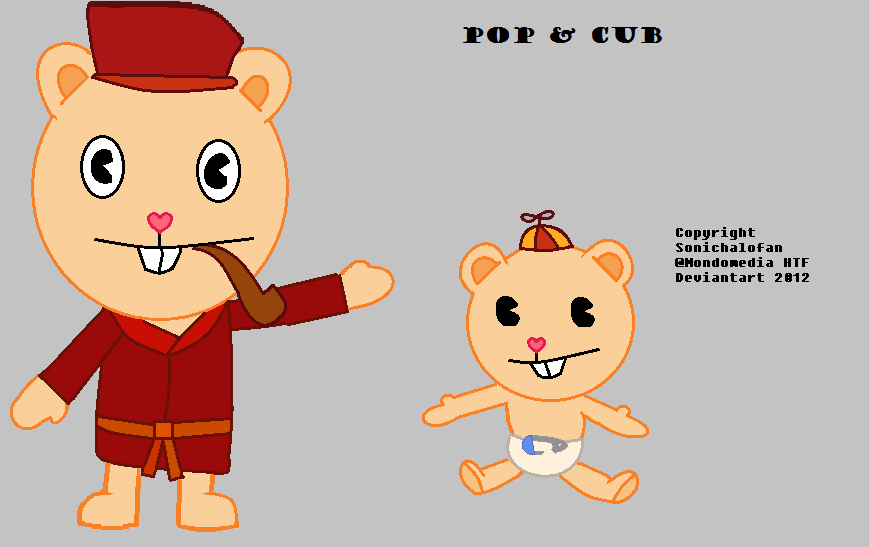 Pop and Cub HTF by Sonichalofan on DeviantArt