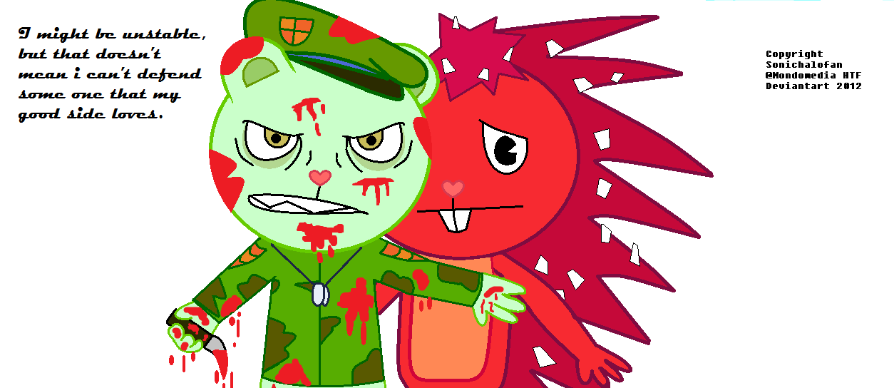 Evil Flippy X Flaky