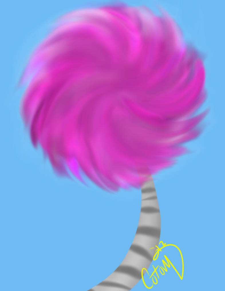Fuffluf Tree Truffula Tree Practice by Co-tum on DeviantArt
