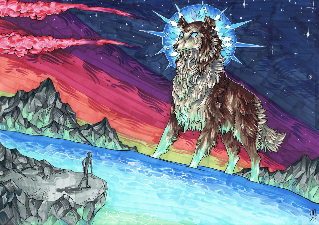 star dog by JUST-RAT on DeviantArt