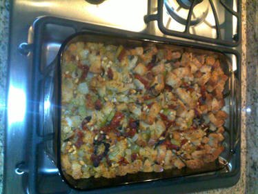 Sun-Dried Tomato Focaccia Stuffing