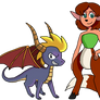 Spyro and Elora