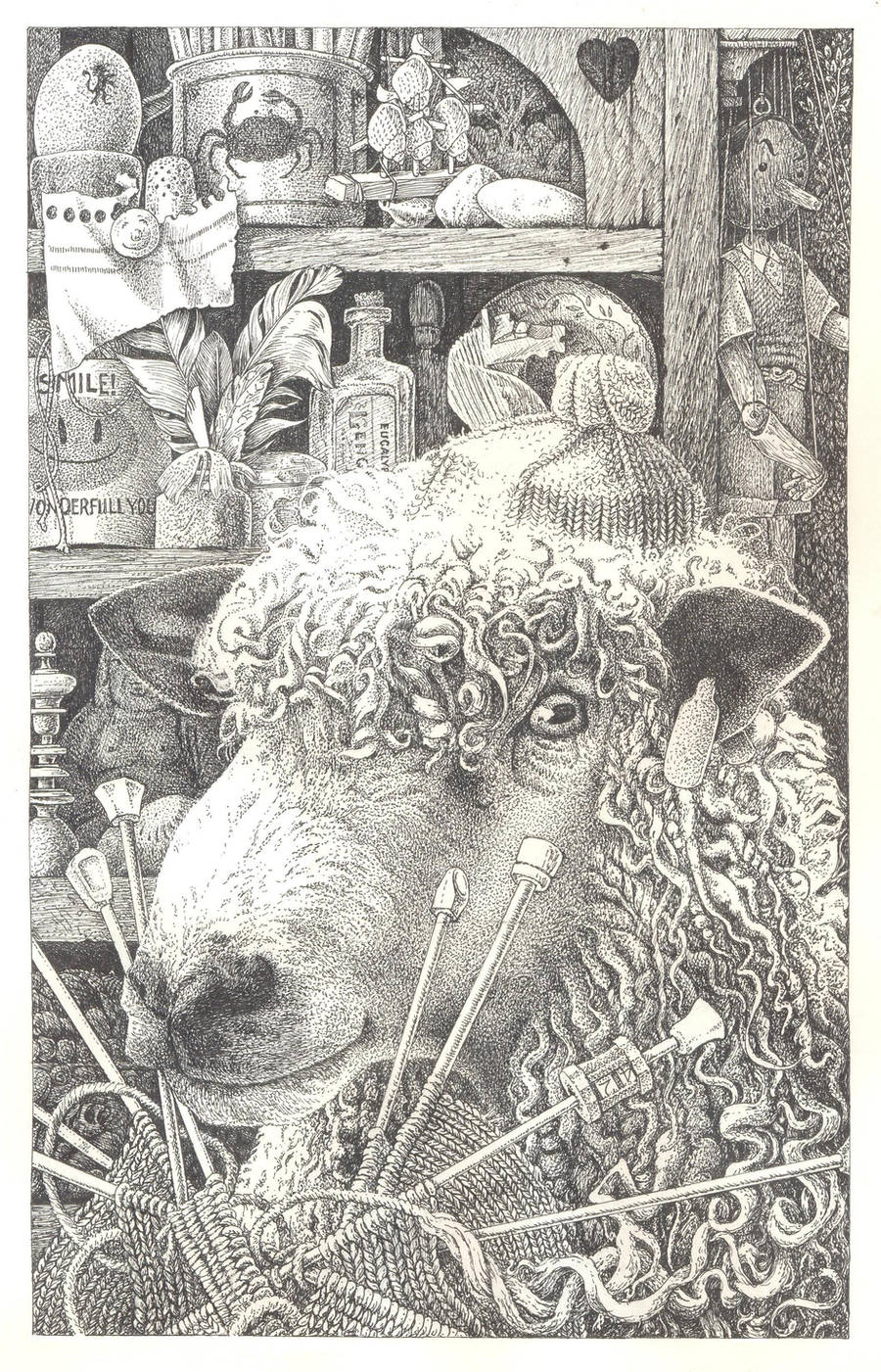 knitting sheep by maryanne42