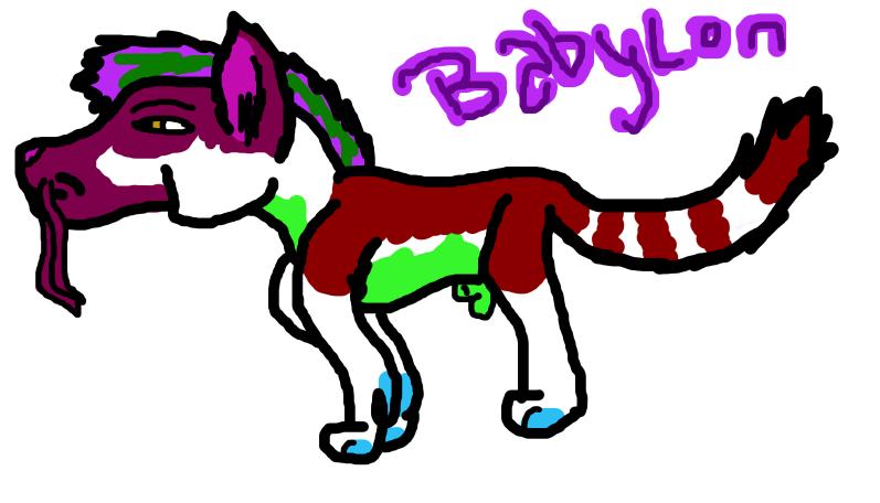 BabyLon the SnowFish Wolf