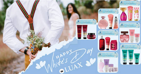 Banne Kits boticario white day Luax