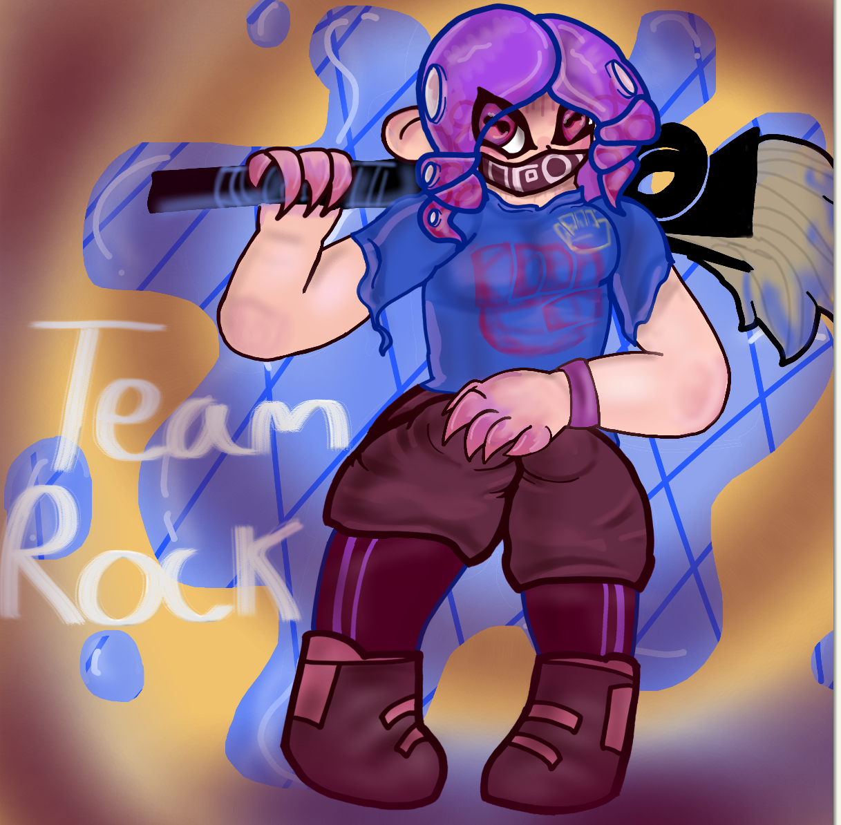 CHOOSE TEAM ROCK by Bootlegsloth on DeviantArt
