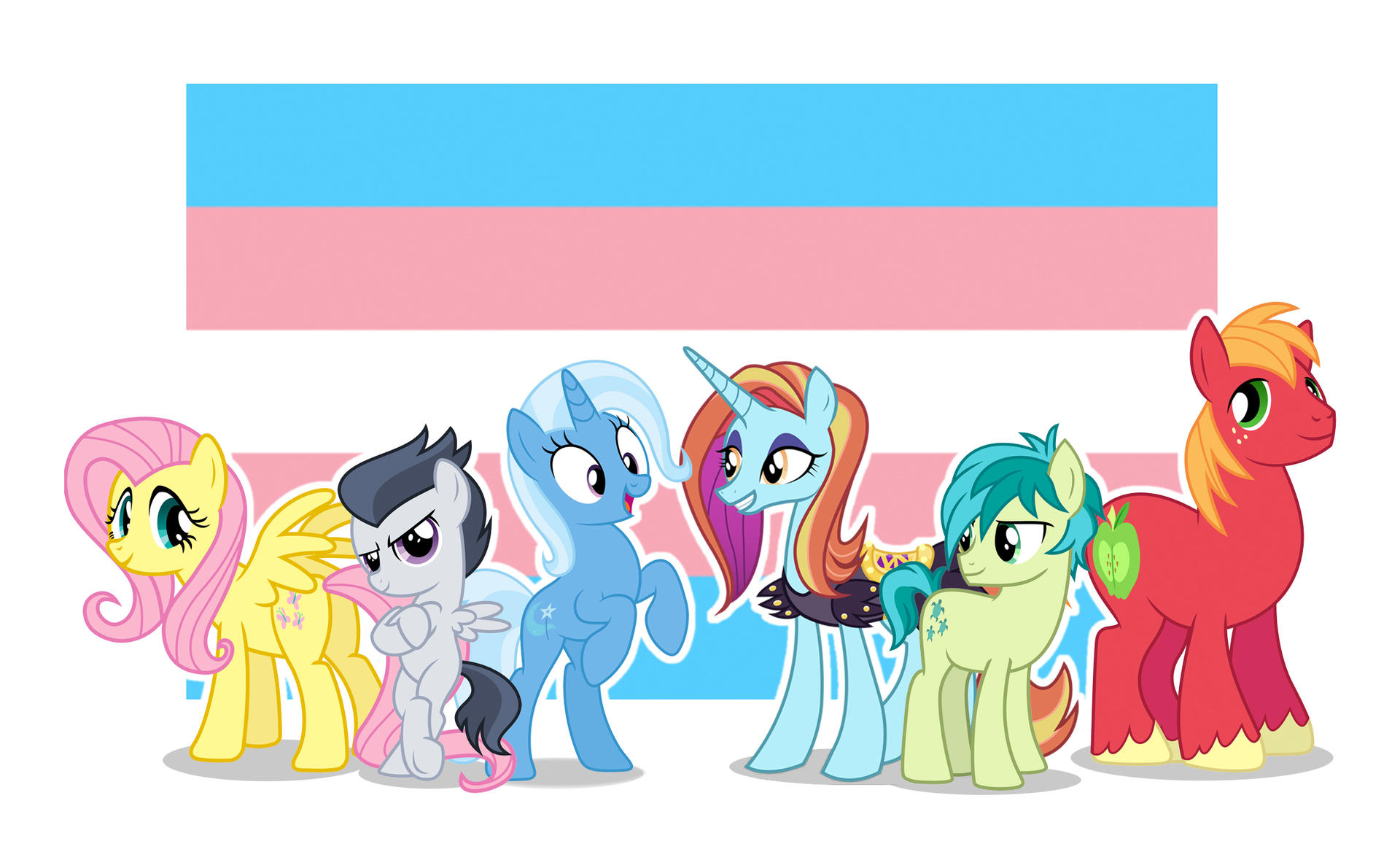 MLP Transgender Pride By Sakuralover2 On DeviantArt mlp-transgender-pride-by-sakuralover2-on-deviantart