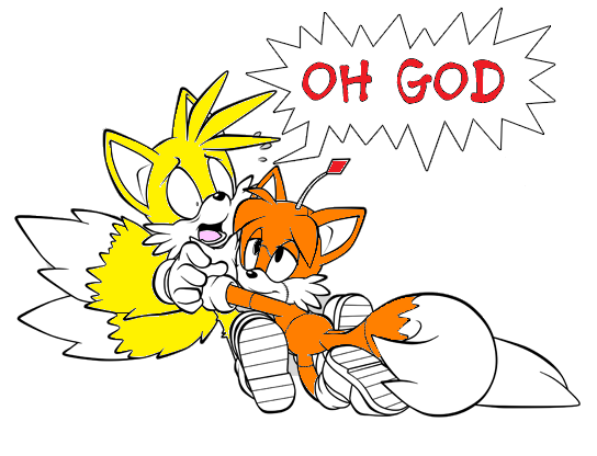 tails doll just wants a hug