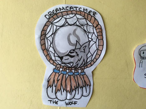 Wolf dreamcatcher