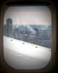 Boston from a Jet Plane
