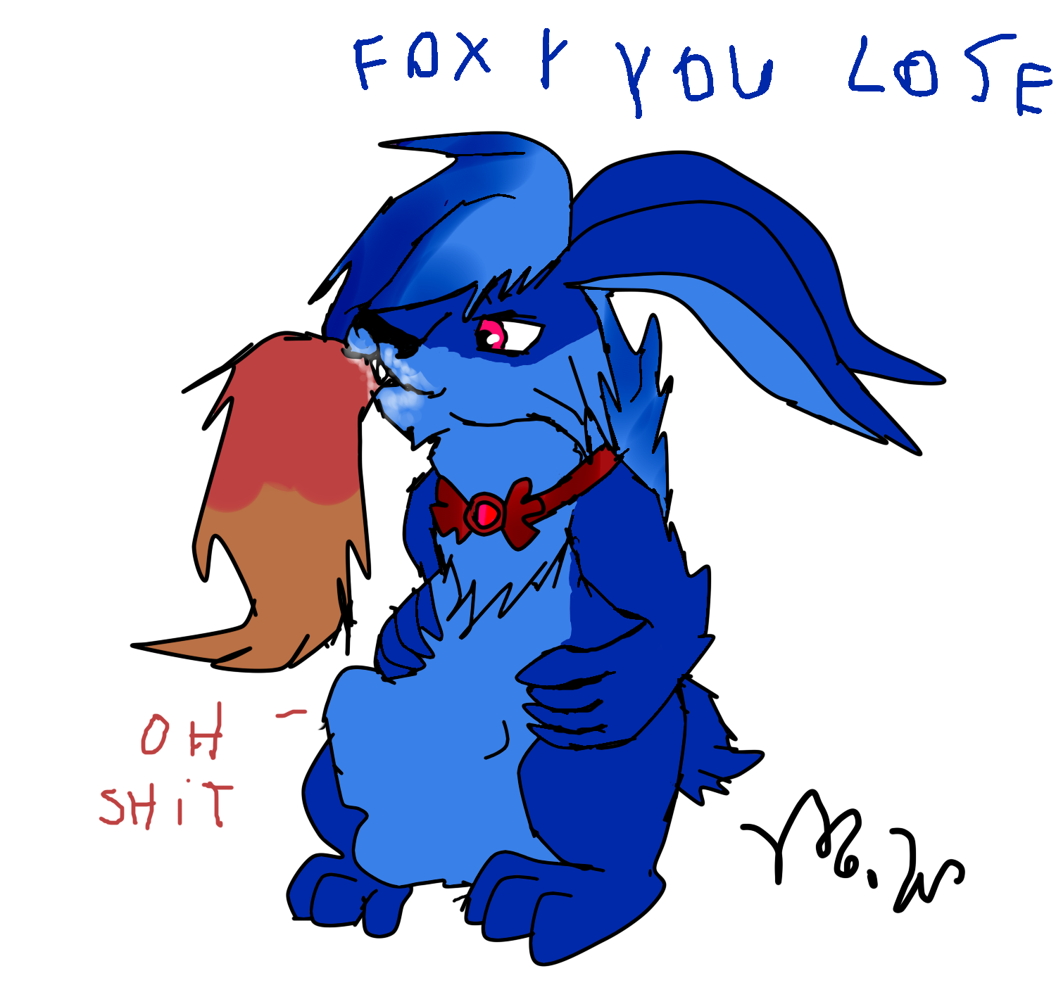 Bonnie ate Foxy(vore) .
