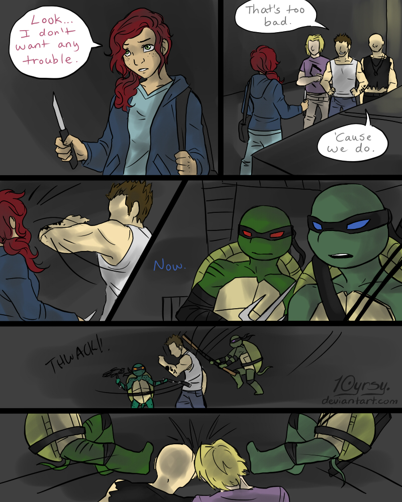 AUT: Enter April pg5 by 10yrsy on DeviantArt  Teenage mutant ninja turtles  art, Teenage ninja turtles, Tmnt