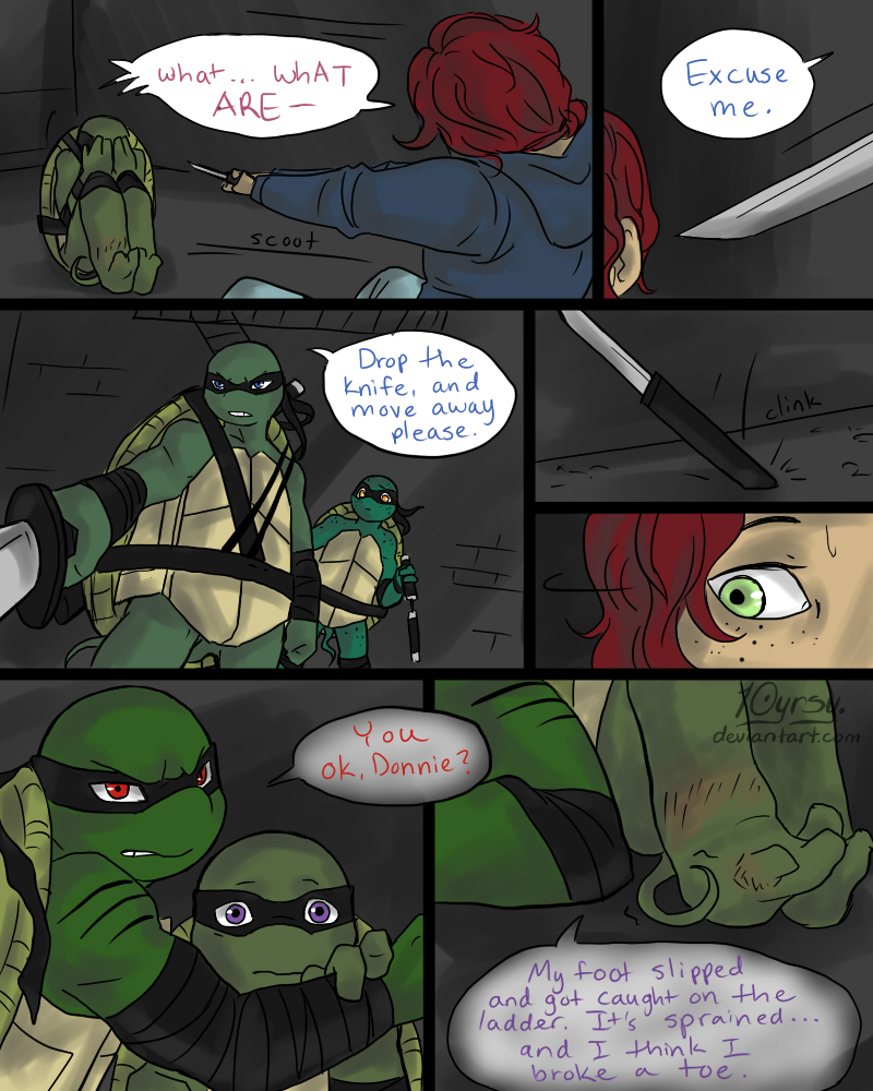 AUT: Enter April pg5 by 10yrsy on DeviantArt  Teenage mutant ninja turtles  art, Teenage ninja turtles, Tmnt