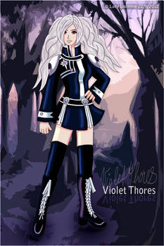 Violet Thores - white exorcist