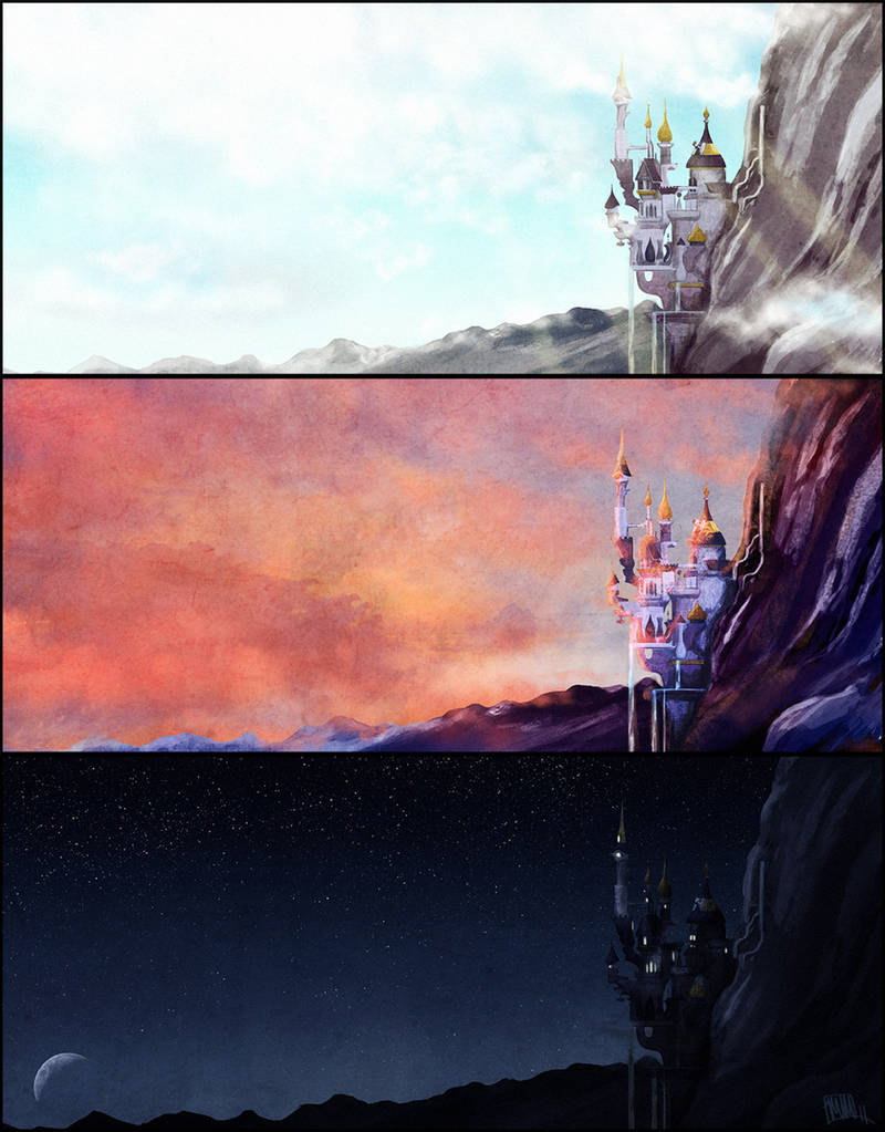 canterlot palace by CosmicUnicorn