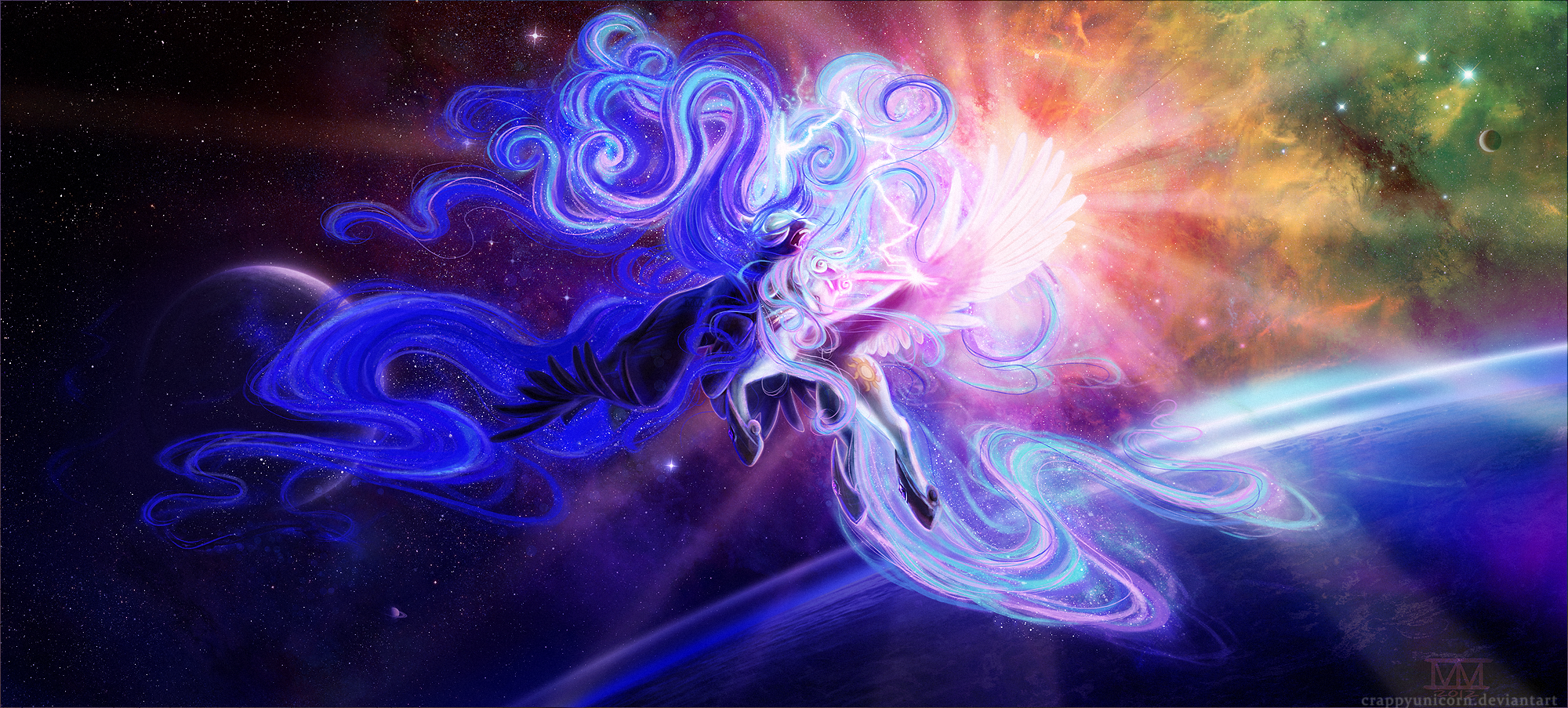 Once upon a time... by CosmicUnicorn