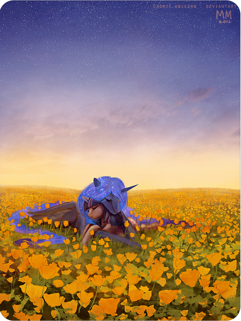 poppy love by CosmicUnicorn